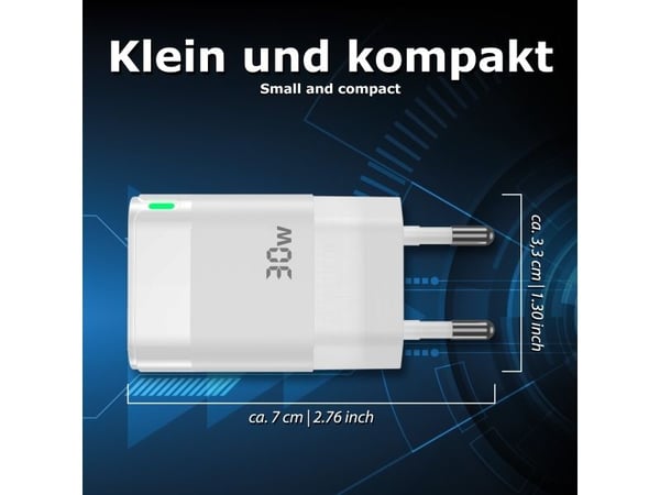 PEDEA 60040106, Innendørs, AC, Hvit