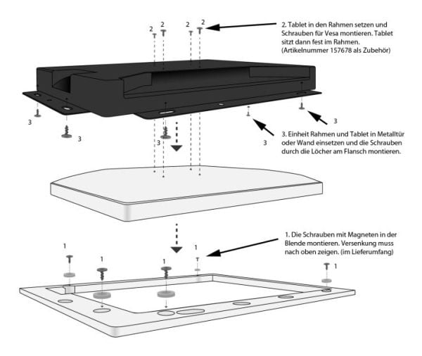 ALLNET ALLTCOVER14NWV1, Bezel, ALLNET, Hvit, 35,6 cm (14"), 1 stykker, 385 g