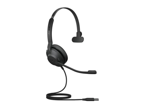 Jabra Evolve2 30 SE MS Mono - Hodesett - on-ear - kablet - USB-A - lydisolerende - Certified for Microsoft Teams
