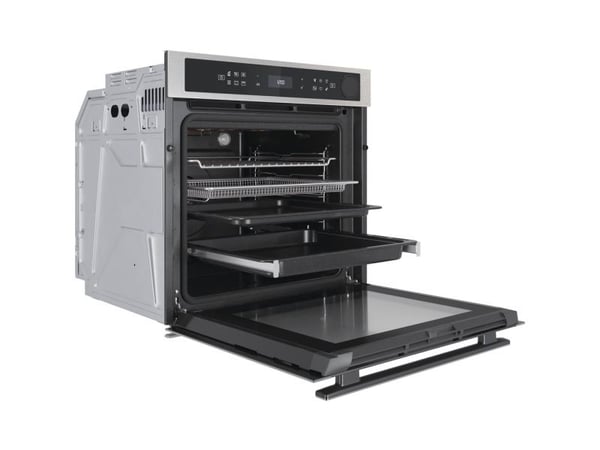 Whirlpool Absolute AKZ9S 8271 IX - Ovn - med dampfunksjon - innebygd - fordypning - bredde: 56 cm - dybde: 55 cm - høyde: 58.3 cm - med selvrens - ...