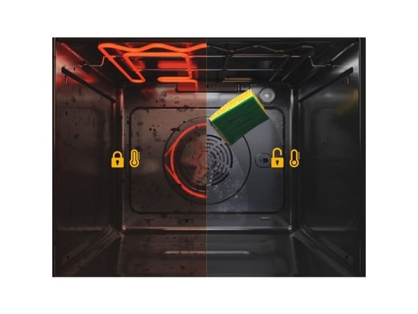 Whirlpool Absolute AKZ9S 8271 IX - Ovn - med dampfunksjon - innebygd - fordypning - bredde: 56 cm - dybde: 55 cm - høyde: 58.3 cm - med selvrens - ...