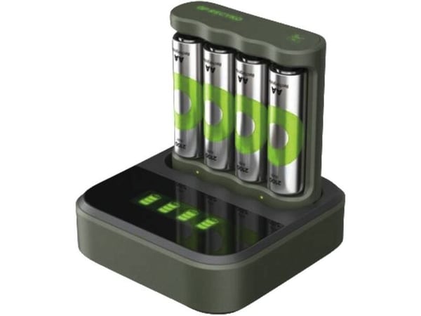 GP Batteries ReCyko+ 16.50.2257, AA, 4 stykker, Batterier medfølger