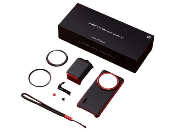 Xiaomi BHR07S8EU, Fotografikit, Svart, Rød, Xiaomi, 15 Ultra, 2000 mAh
