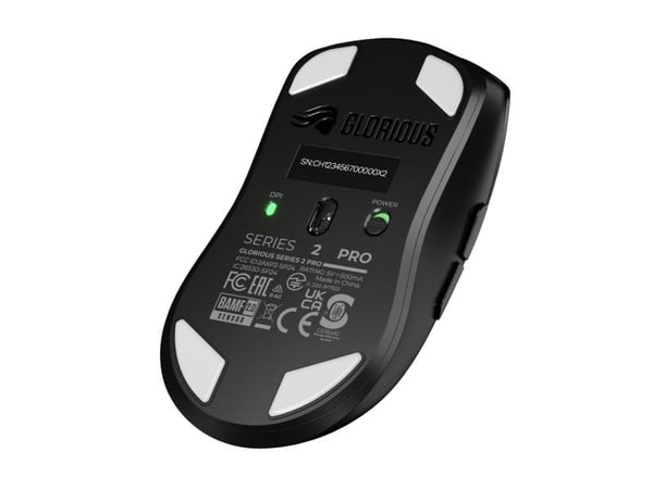Glorious Gaming Series 2 PRO, Oikeakätinen, Optinen, RF Wireless + USB Type-C, 26000 DPI, musta