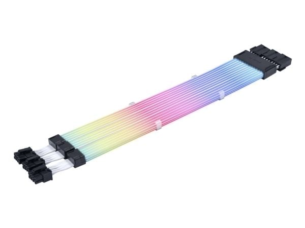 Lian Li Strimer Wireless GPU 3x 8-pin ARGB CPU Power Extender (PW12-1W) (Lian Li Strimer Wireless GPU 3x 8-pin ARGB CPU Power Extender)
