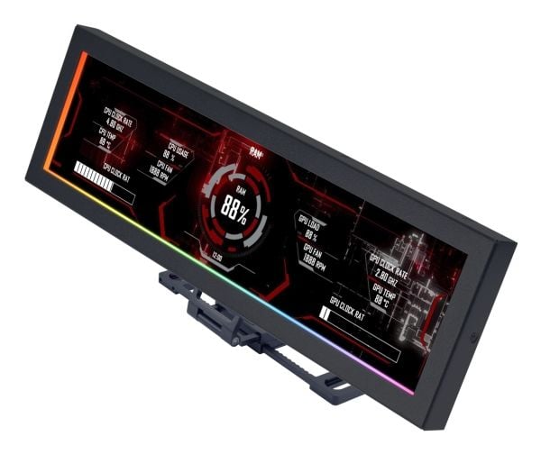 Lian Li SM088X - LCD-panelsett - svart