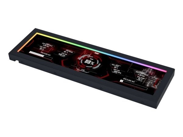 Lian Li SM088X - LCD-panelsett - svart