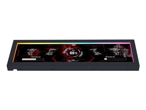 Lian Li SM088X - LCD-panelsett - svart