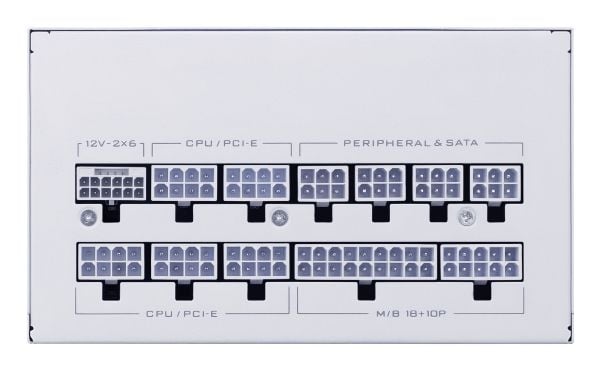 Lian Li SX Series 80 PLUS Platinum fullt modulær PCIe 5.1 ATX 3.1 - 850 W (G9P.SX0850P.W000.EU)