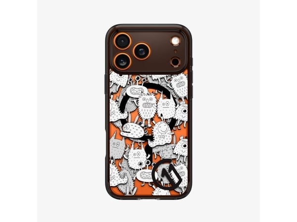 Spigen c11 Series Inkverse Edition (Mag Fit), Suojus, Apple, iPhone 17 Pro Max, 17,5 cm (6.9"), Monivärinen
