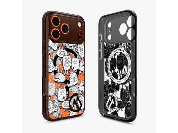 Spigen c11 Series Inkverse Edition (Mag Fit), Suojus, Apple, iPhone 17 Pro Max, 17,5 cm (6.9"), Monivärinen