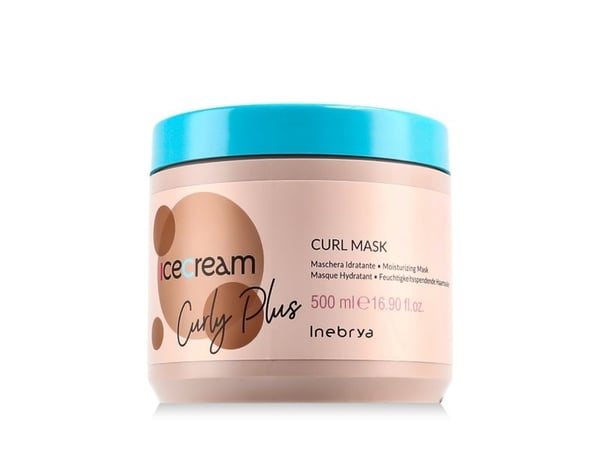 INEBRYA_Ice Cream Curly Plus kihara hiusnaamio 500ml