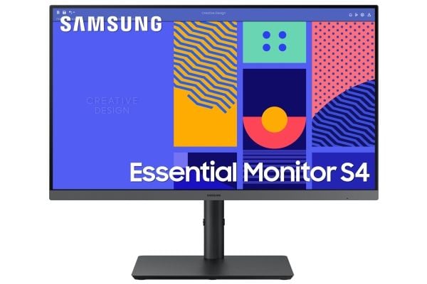 Samsung S24C432GAU - C432 Series - LED-skjerm - 24" - 1920 x 1080 Full HD (1080p) @ 100 Hz - IPS - 250 cd/m² - 1000:1 - 4 ms - HDMI, VGA, DisplayPo...