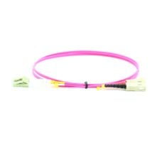 MicroConnect - Nettverkskabel - LC/UPC-multimodus til SC/UPC-multimodus - 2 m - fiberoptisk - 50 / 125 mikroner - OM4 - halogenfri - erikafiolett