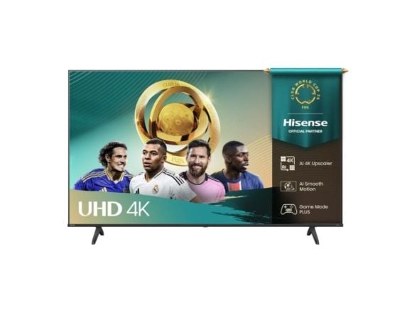 Hisense 75A6Q - 75" Diagonalklasse A6Q Series LED-bakgrunnsbelyst LCD TV - Smart TV - VIDAA - 4K UHD (2160p) 3840 x 2160 - HDR - Direct LED - svart