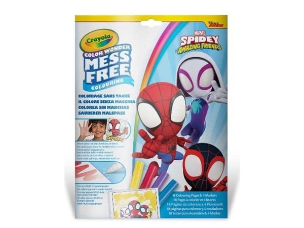 Crayola Color Wonder Spidey Marvel