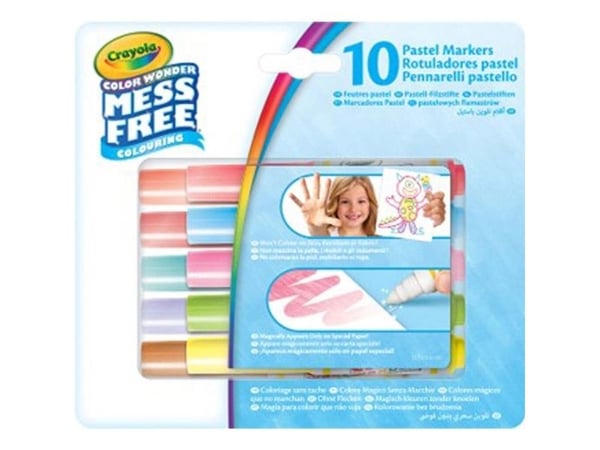 Crayola Color Wonder Pastel mini-marker 10 st