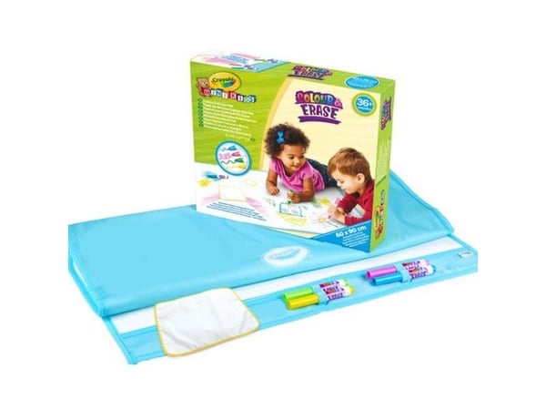 Crayola Mini Kids farge- og viskematte 90x60 cm