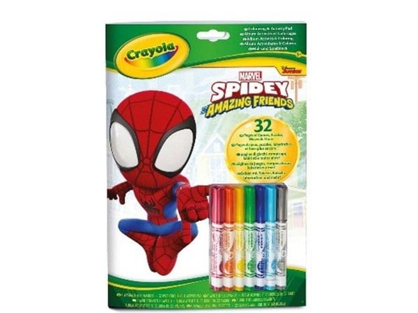Crayola Coloring & Activity Album Spidey