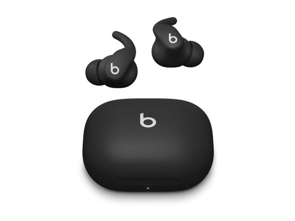 Beats Powerbeats Fit - Todelliset langattomat kuulokkeet mikrofonilla - in-ear - Bluetooth - aktiivinen melunvaimennus - sysimusta