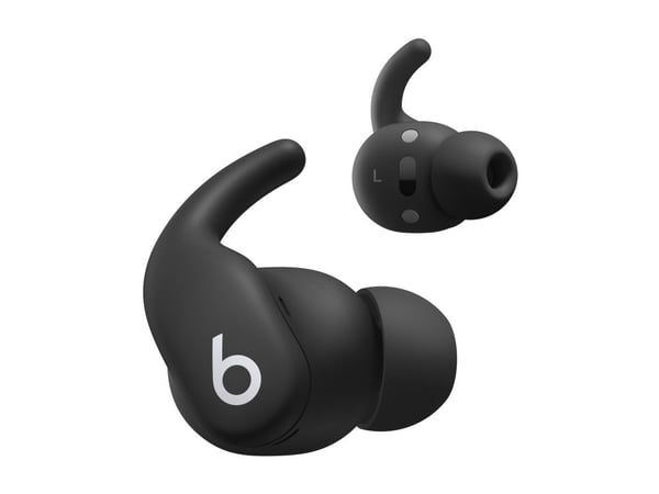 Beats Powerbeats Fit - Todelliset langattomat kuulokkeet mikrofonilla - in-ear - Bluetooth - aktiivinen melunvaimennus - sysimusta