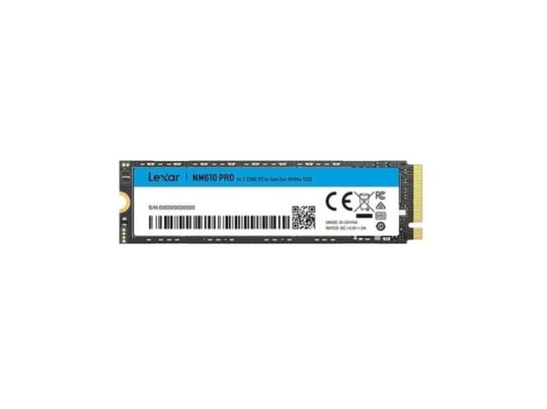 Lexar NM610 Pro - SSD - 1 TB - intern - M.2 2280 - PCIe 3.0 x4 (NVMe)