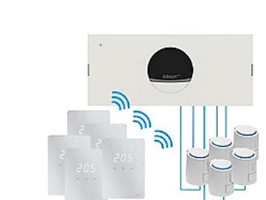 Pro Progr 5 Z trådløst styresystem LED/hvit komplett program 5Z