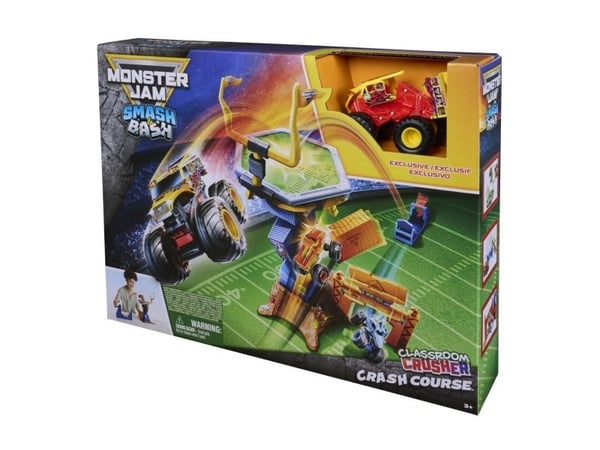 Monster Jam Smash & Bash Crash Course Playset