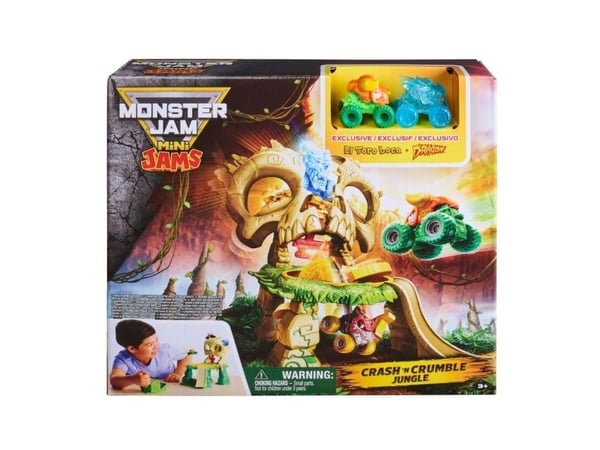 Monster Jam Mini Jams Jungle Playset