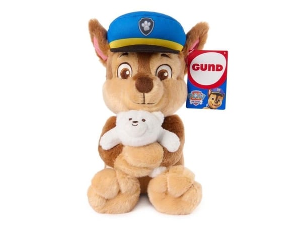 Paw Patrol Gund Snuggle-Up Plush Chase, 24 cm