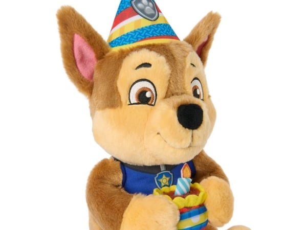 Paw Patrol bursdags bamse Chase 24 cm