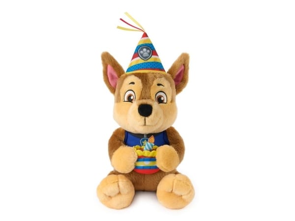 Paw Patrol bursdags bamse Chase 24 cm