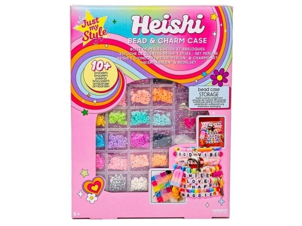 Just My Style Heishi-perler og sjarm i etui
