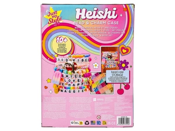 Just My Style Heishi Bead And Charm Case
