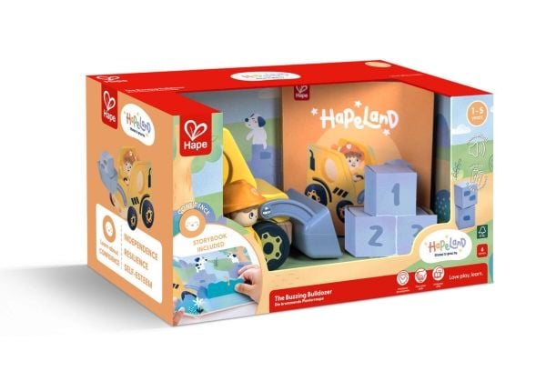 Hape Den summende bulldoseren med lyd