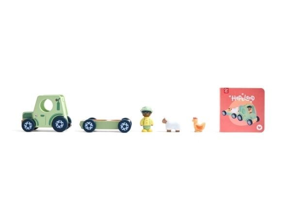 Hape The Rumbling Tractor With Sound