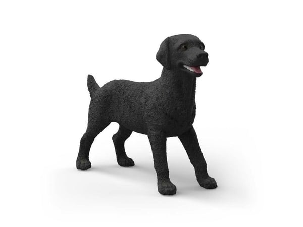 Schleich Black Labrador Retriever tispe