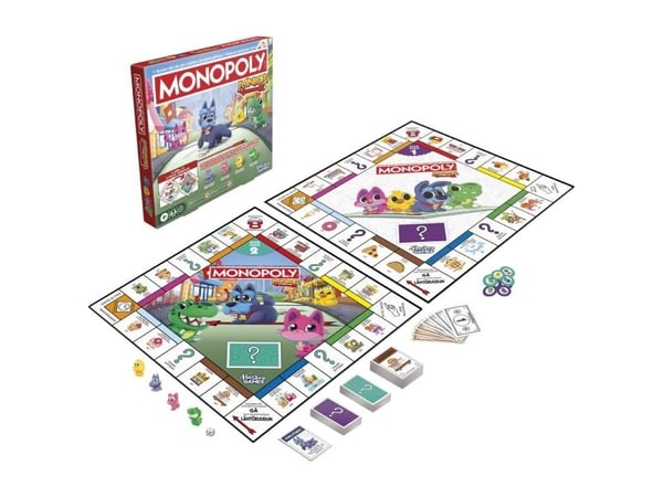 Monopoly Junior 2-i-1 Refresh SE/FI