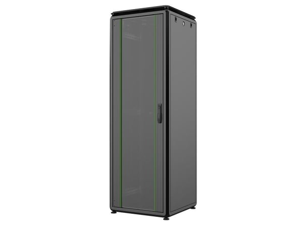 Lanview by Logon Data Line - Rack skap - 600 x 600 mm, data line - free-standing - svart - 36U - 19"
