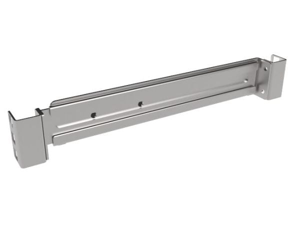 Lanview by Logon - Rack L-type bracket - d=600, galvanized finish - sølv - 19" (en pakke 2)