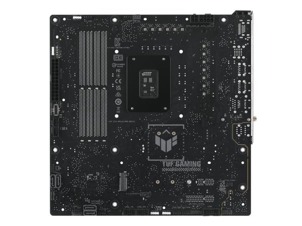 ASUS TUF GAMING B760M-BTF WIFI D4 - Hovedkort - micro ATX - LGA1700-sokkel - B760 Chipset - USB-C 3.2 Gen 2x2, USB-C 3.2 Gen2, USB-C 3.2 Gen 1, USB...