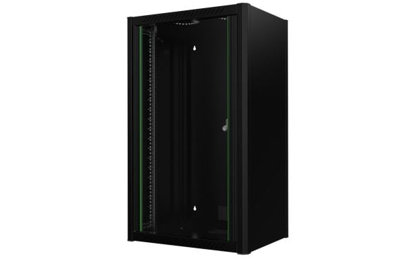 Lanview by Logon - Rack skap - 60 x 45 - veggmonterbar - svart, RAL 9005 - 20U - 19"