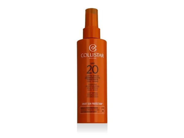 Collistar Tanning Moisturizing Milk Spray Face-Body SPF20 - Unisex - 200 ml