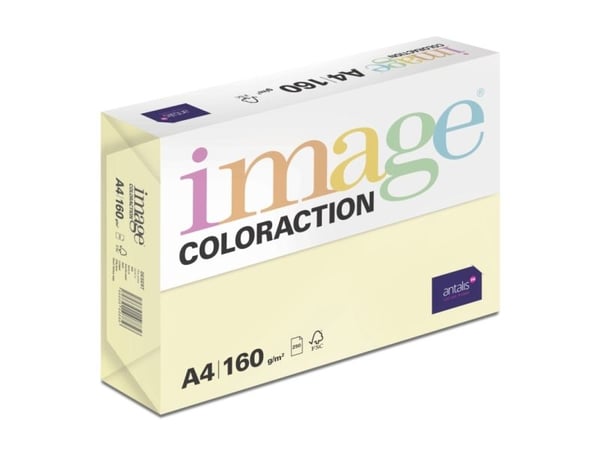 Kopipapir Image Coloraction A4 160g Desert Pale yellow 250ark/pkt