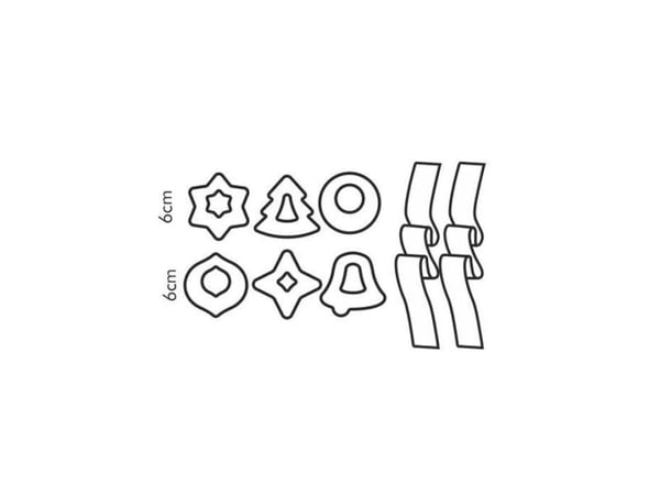 Tescoma 630916, Gul, Plast, 6 styck