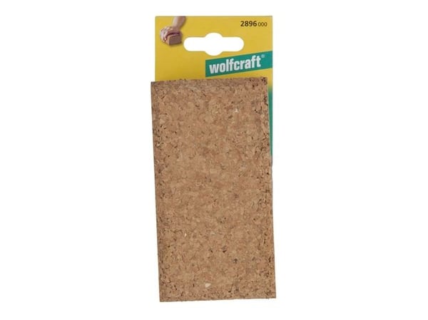 wolfcraft GmbH 2896000, Slipekloss, Tre, Kork, 67 mm, 123 mm, 35 mm