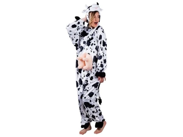 Boland 88003, Fancy kostyme, Voksen, Unisex, Dyr, Dyr, Sort, Hvit