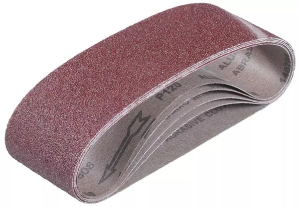 Einhell 49912575, Slipbälte, Metall, Trä, Einhell, TE-BS 8540 E, TE-BS 850 E, TC-BS 8038, Brun, Rektangulär