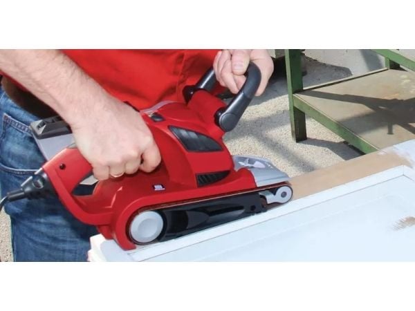 Einhell 49912575, Slipbälte, Metall, Trä, Einhell, TE-BS 8540 E, TE-BS 850 E, TC-BS 8038, Brun, Rektangulär