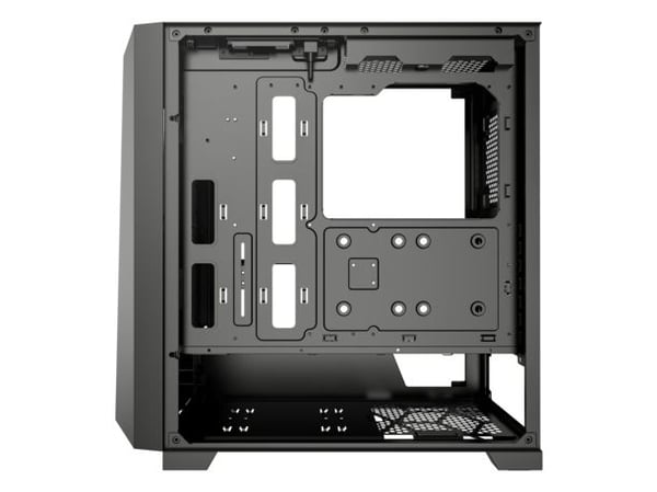 Xilence Performance X Series Xilent X X912.ARGB - Mid tower - ATX - genomskinlig sidopanel (härdat glas) - ingen strömförsörjning (ATX) - svart - U...